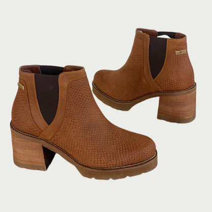 Botines en cuero miel Ref: 6119NPM