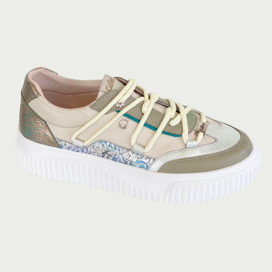 Tenis en cuero verde folia Ref: SV13NPVP9