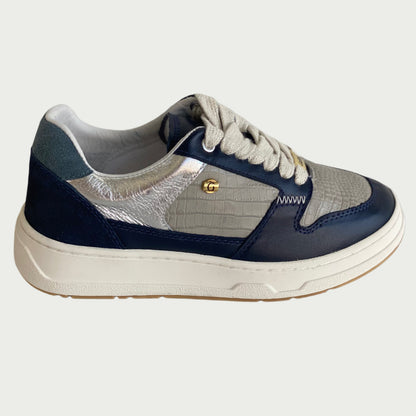 Tennis cuero azul Rf milan01