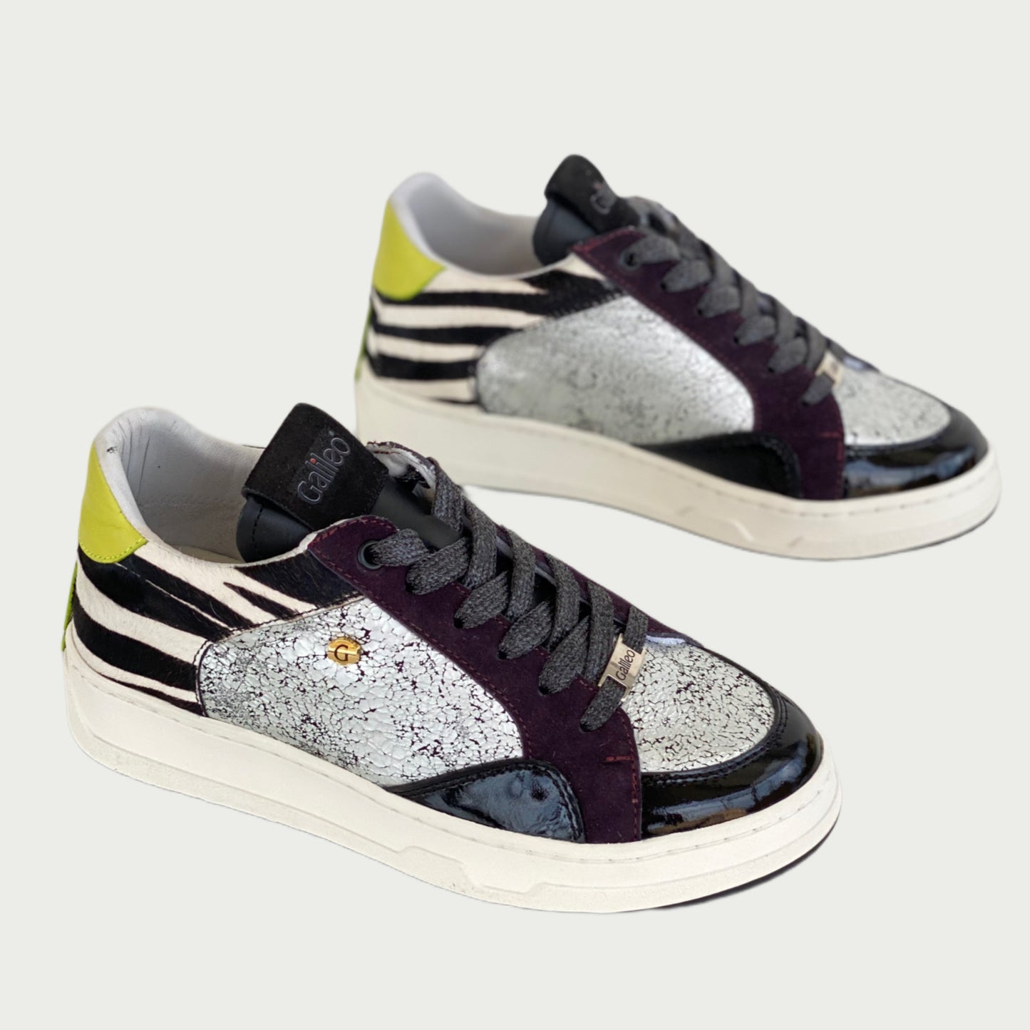 Tennis en cuero zebra x multicolor Ref: LUNANPCN
