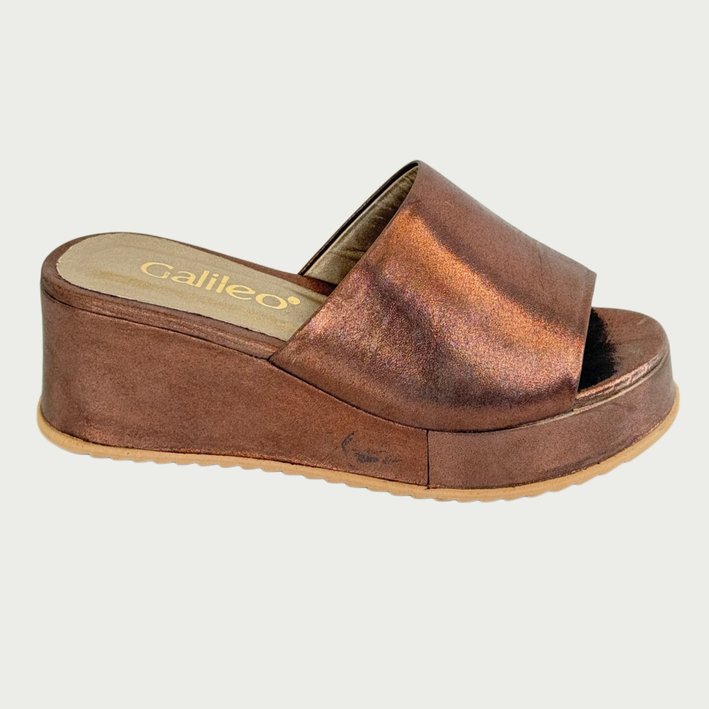 Sandalias en cuero folia luna Ref: 4155ZP