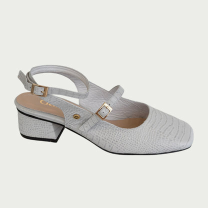 Zapatos en cuero tono hielo Ref: PC91WFCR