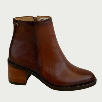 Botines en cuero miel Ref: 6235JZMI