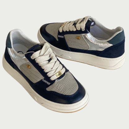 Tennis cuero azul Rf milan01