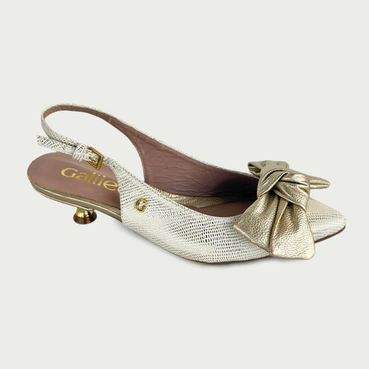Zapato beige x folia Ref : 6224NP1A34