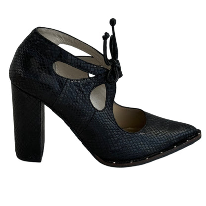 Botines en cuero negro Ref: 3576NGN6
