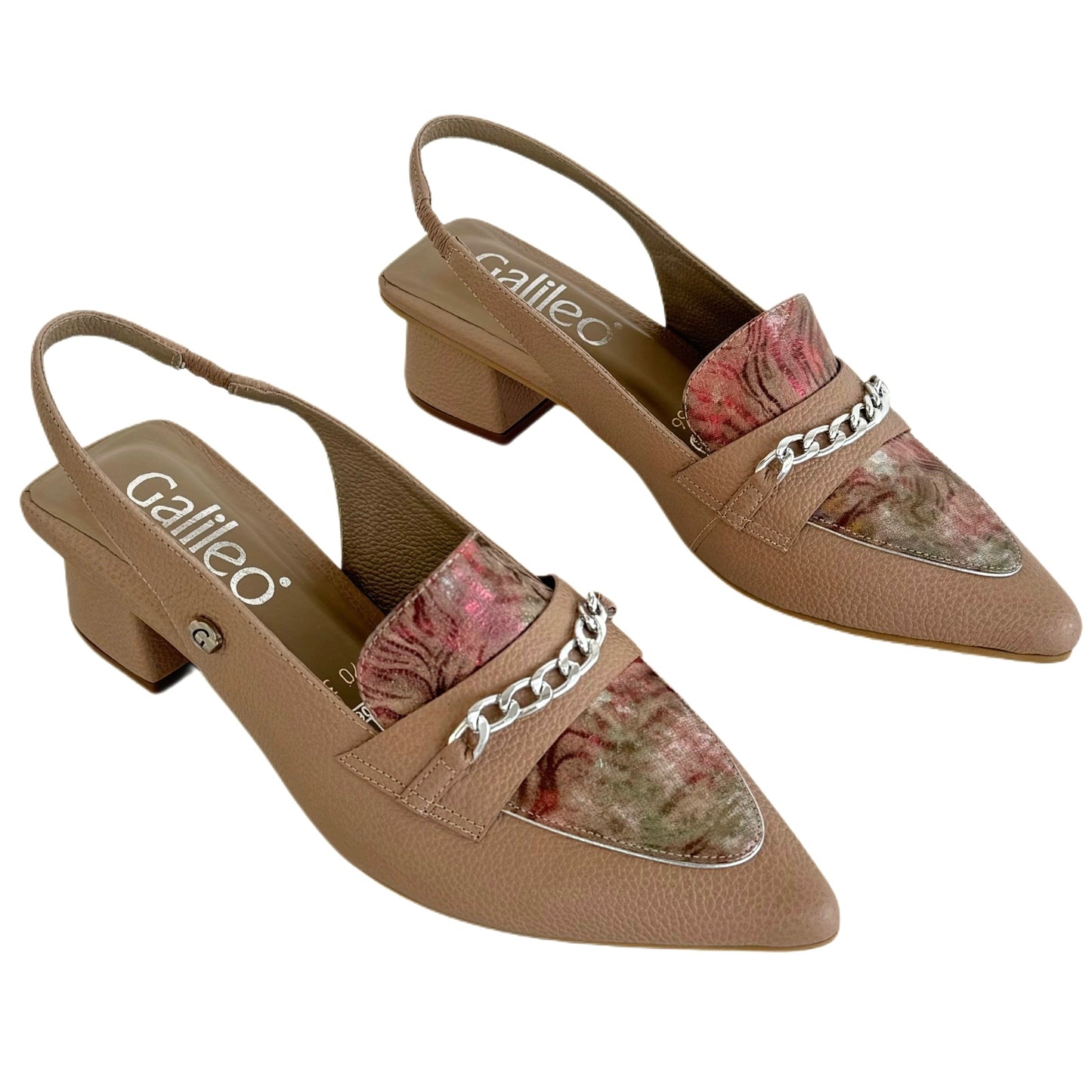 Zapatos en cuero nude Ref: 770NPS34