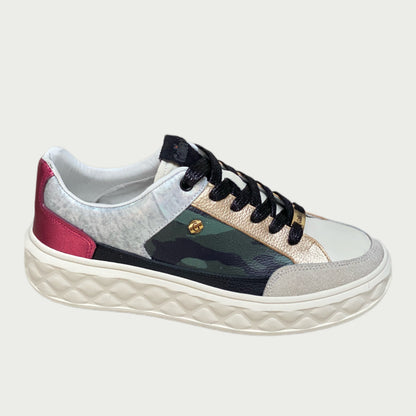 Tenis cuero multicolor Ref:QUEENNPV4