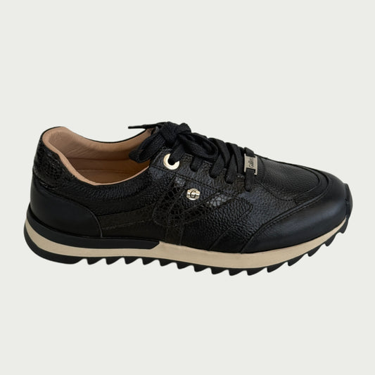 Tenis en cuero negro Ref: T2031XPNG4