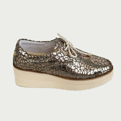 Bolicheros en cuero bronce x folia luna Ref: SOX5003L