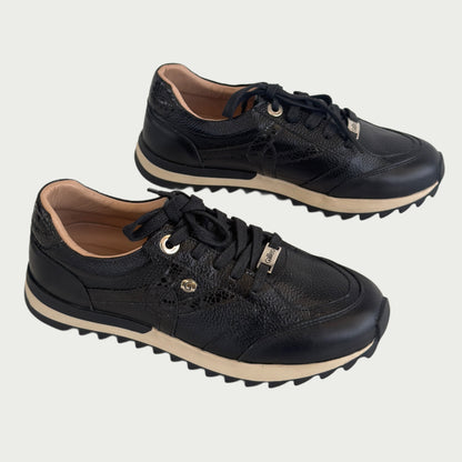 Tenis en cuero negro Ref: T2031XPNG4
