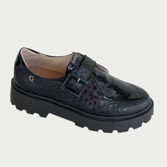 Mocasines en cuero negro Ref: SOX13NPN8