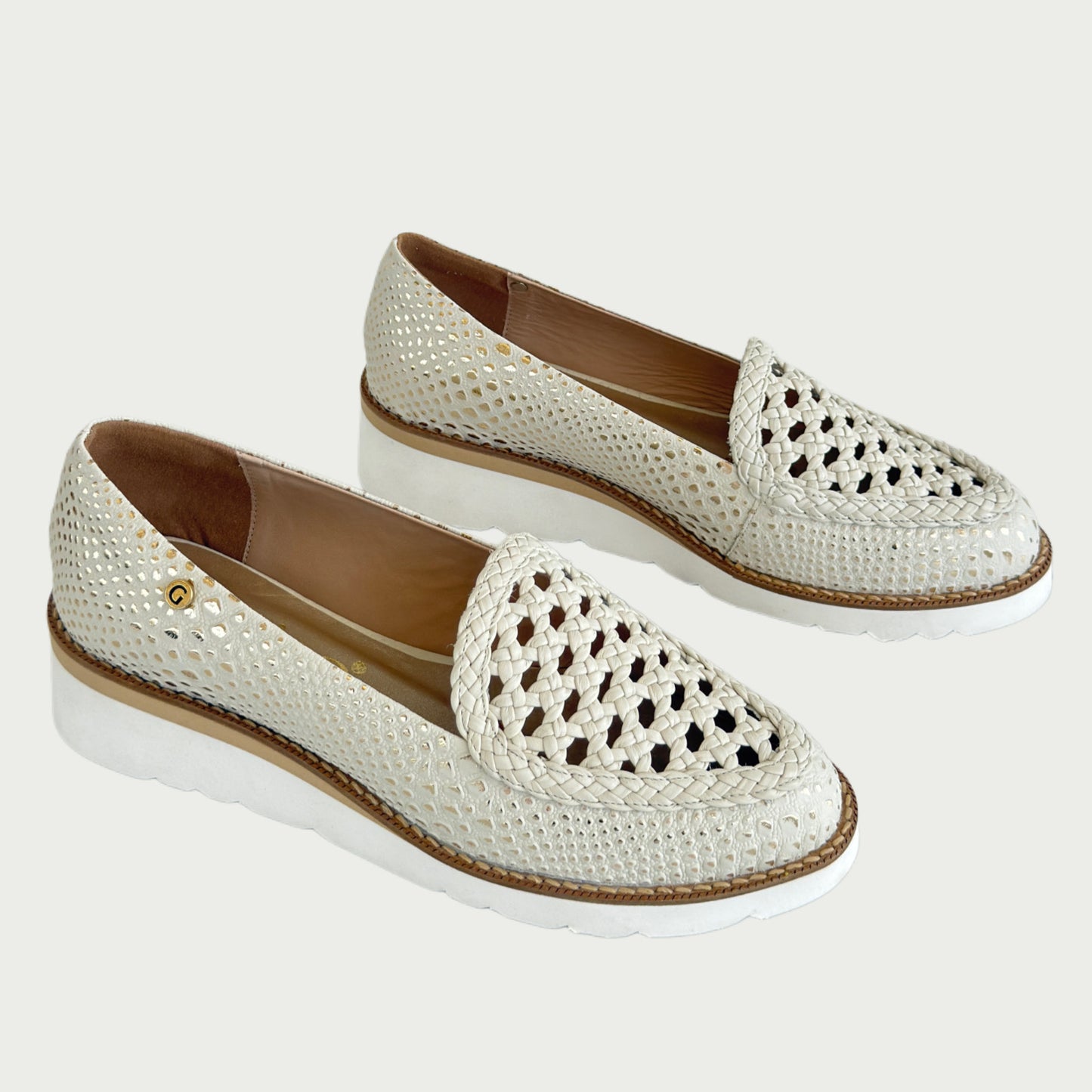 Zapatos en cuero beige Ref: 084XPTAL6