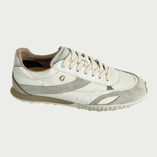 Tenis en cuero talco x arena Ref: URBANZPTA