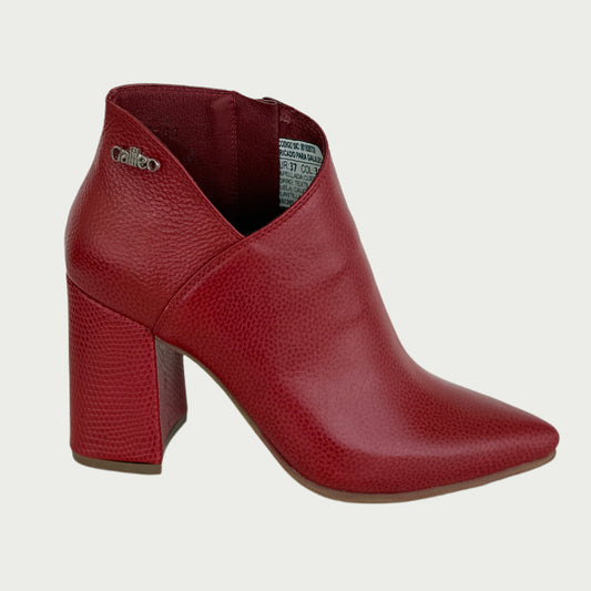 Botines en cuero rojo Ref: 6048XP