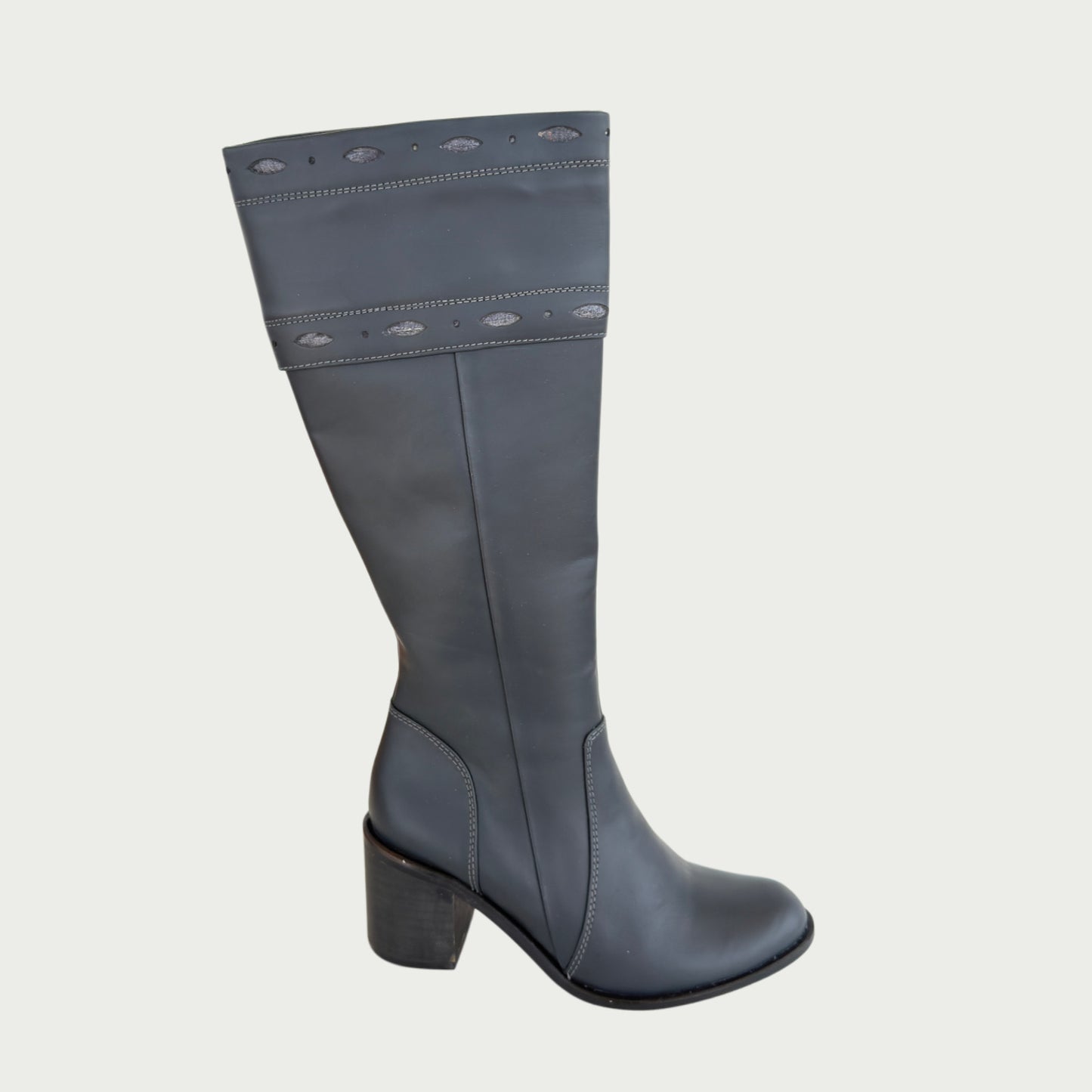 Botas en cuero azul Ref: JO4AZ4