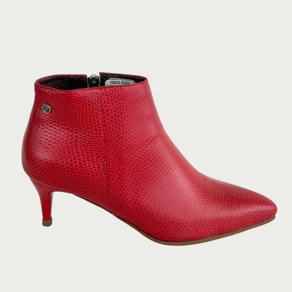 Botin en cuero rojo Ref: 6549WPR