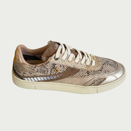 Tenis en cuero folia bronce Ref: URBANZOR
