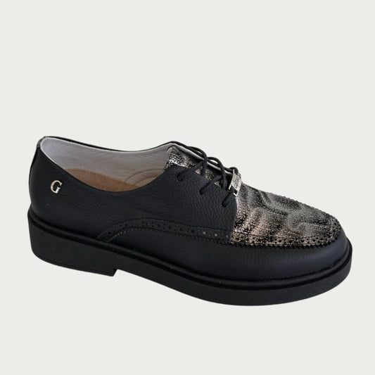 Bolicheros en cuero negros Ref: SOX37XPN