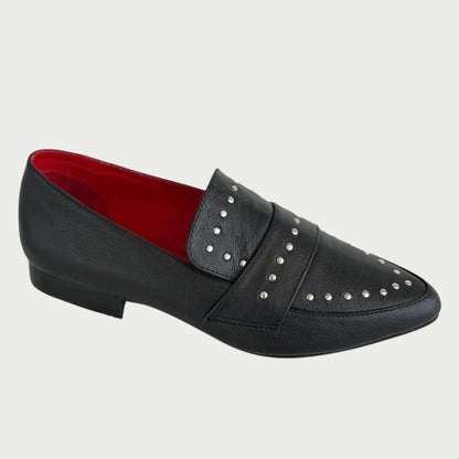 Mocasines en cuero x negro Ref: AMADAXPN