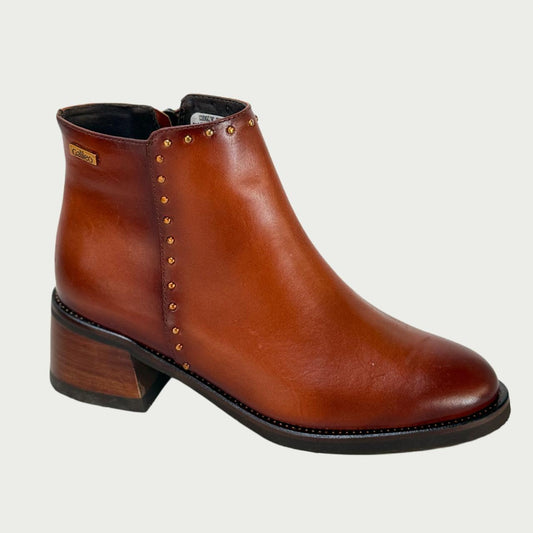 Botin en cuero miel Ref: 6486XPMI