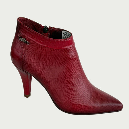 Botin en cuero rojo Ref: 6360XPRJ