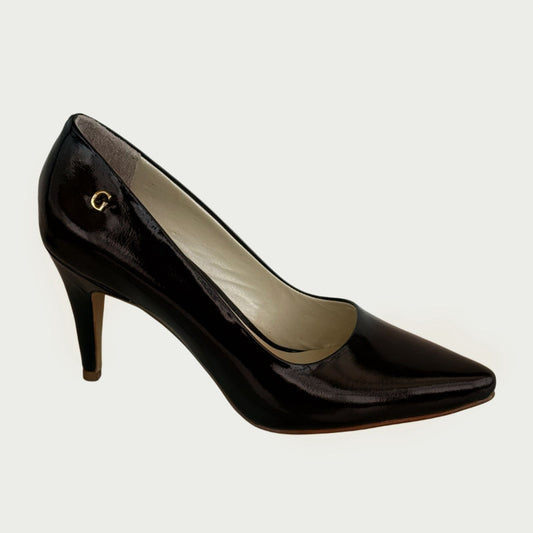 Stilettos en cuero chocolate x folia Ref: 3400XPCH