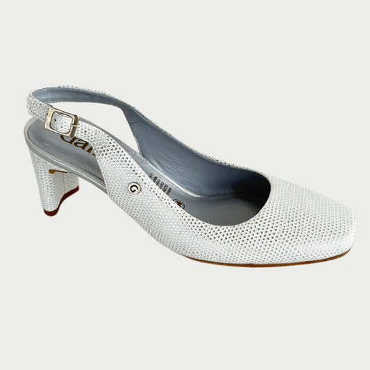 Zapatos en cuero blanco Ref: 4865NYB