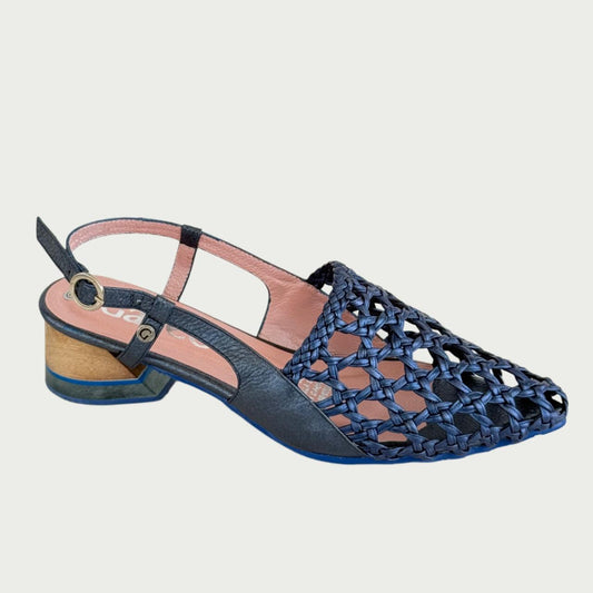 Zapatos en cuero azul Ref: 3928XPAZ