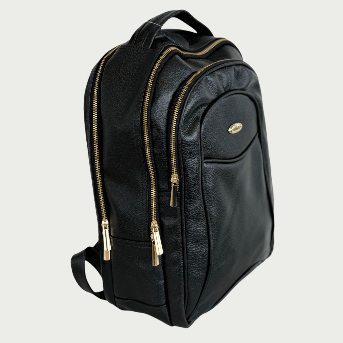 Morral en cuero negro Ref: R4016XPNG