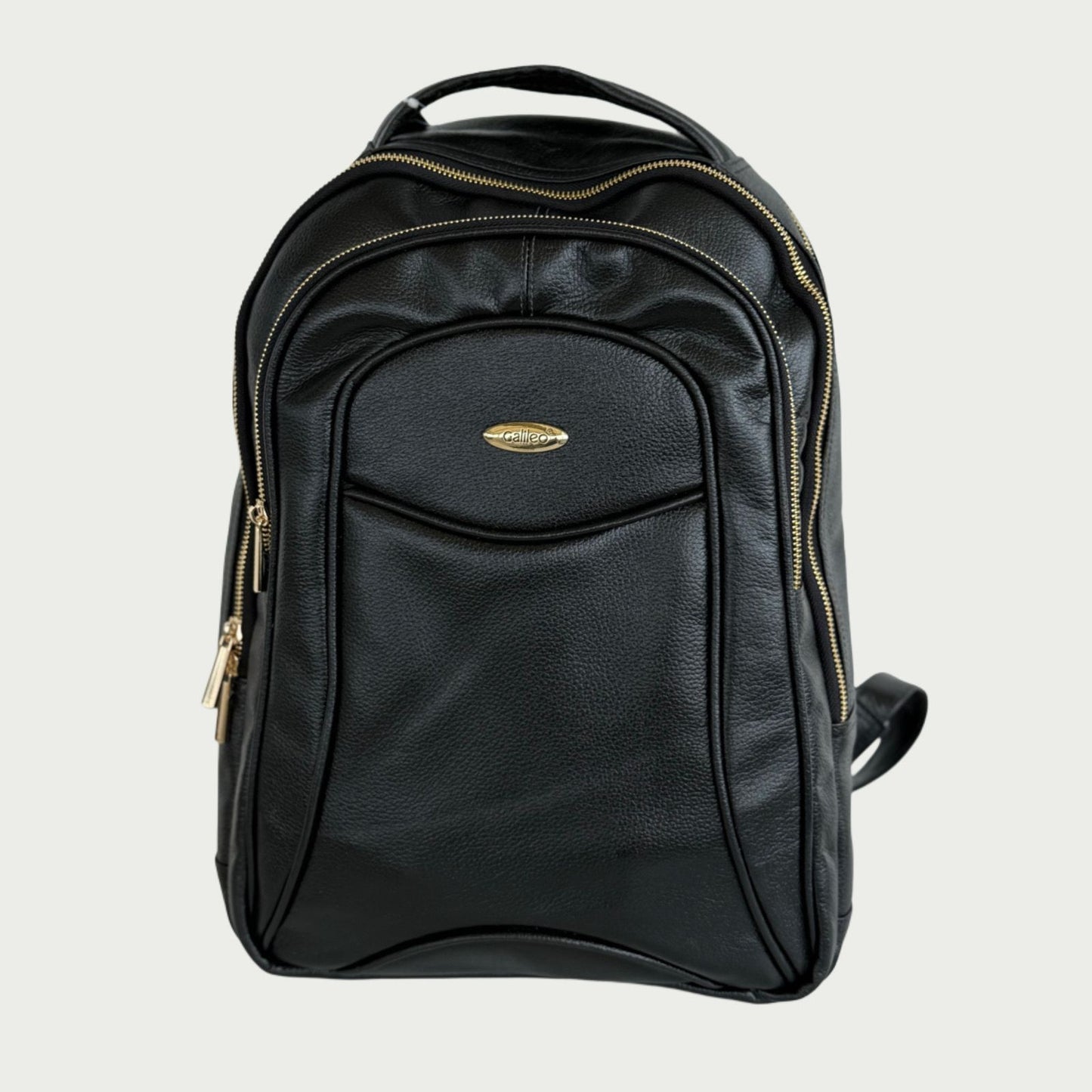 Morral en cuero negro Ref: R4016XPNG
