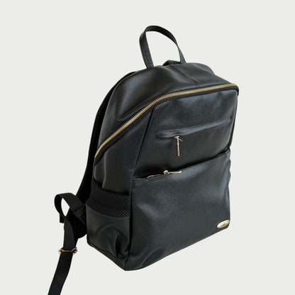 Morral en cuero negro Ref: R9203ZPNG