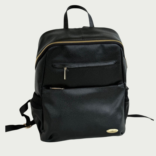 Morral en cuero negro Ref: R9203ZPNG