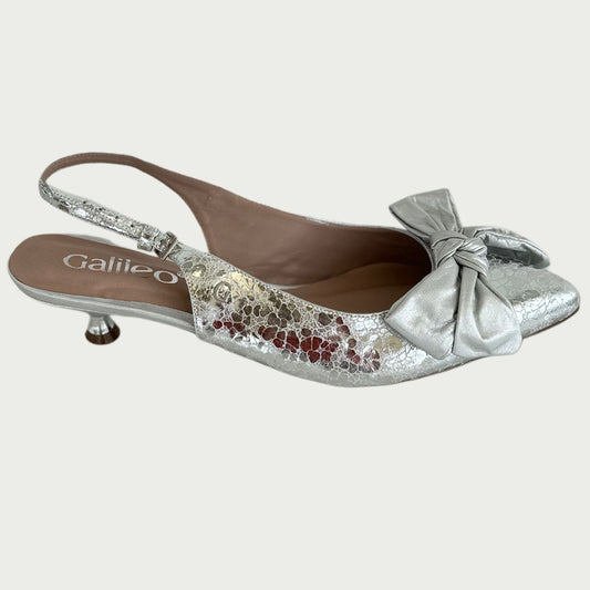 Zapatos en cuero plateado Ref: 6224NPPL4