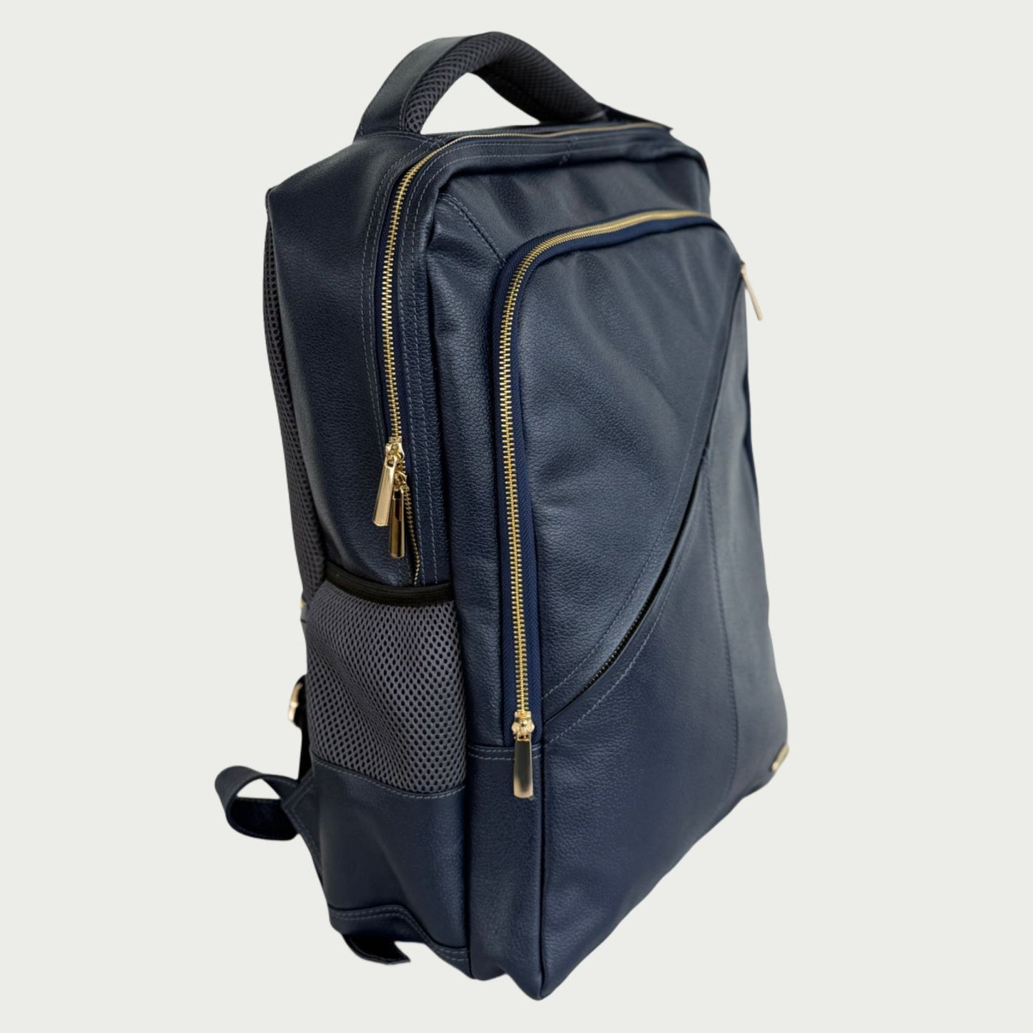 Morral en cuero azul oscuro Ref: R1021XPAZ