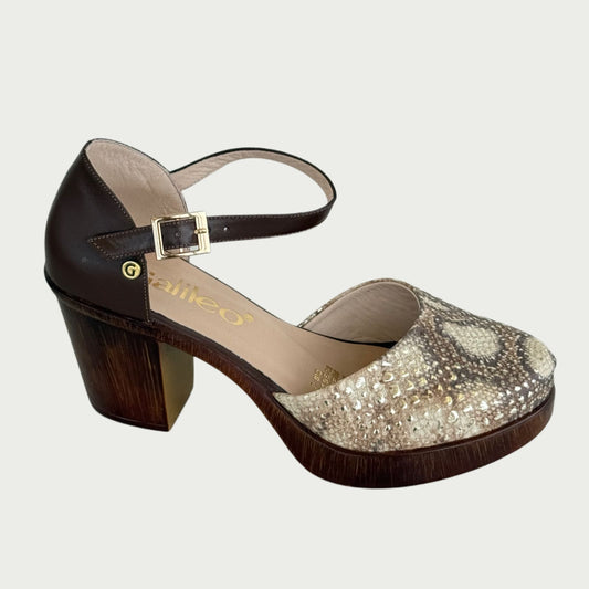 Sandalias en cuero ostra x triton Ref: S10XPOST