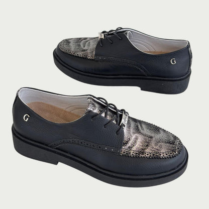 Bolicheros en cuero negros Ref: SOX37XPN