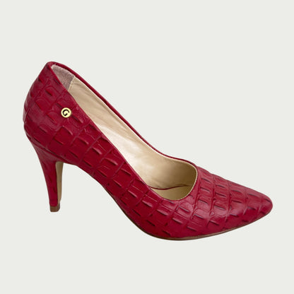 Stilettos Borneo rojo Ref:3400