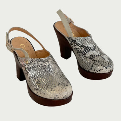 Zapato cuero animal print - Imagen 2