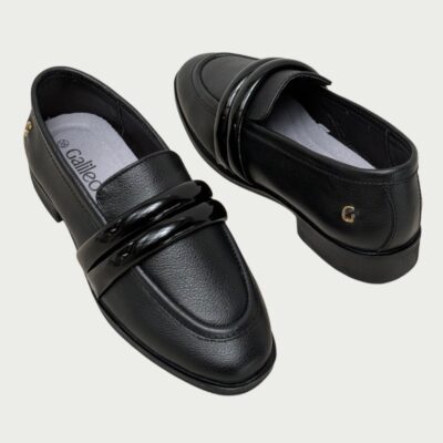 Zapato cuero negro Rf ZARA-T - Imagen 3