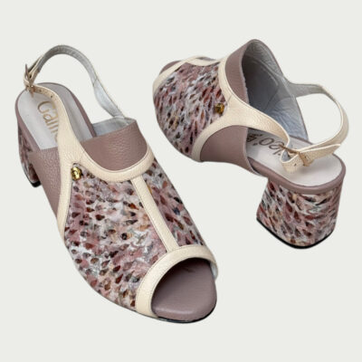 Sandalias cuero nude x colores Rf BP316 - Imagen 3