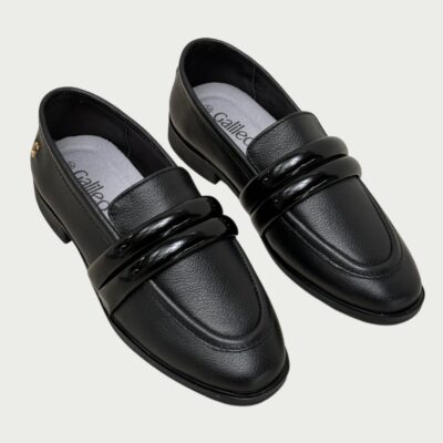 Zapato cuero negro Rf ZARA-T - Imagen 2