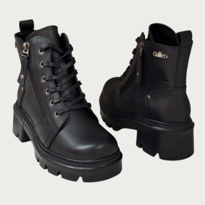 Botines cuero negro Rf 6314 - Imagen 3