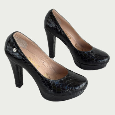 Zapatos en cuero negro Ref: 8367TN - Imagen 3